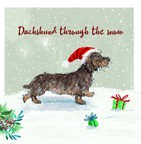 Dachshund Through the Snow