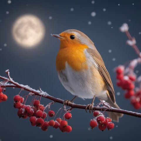 Moonlit-Robin